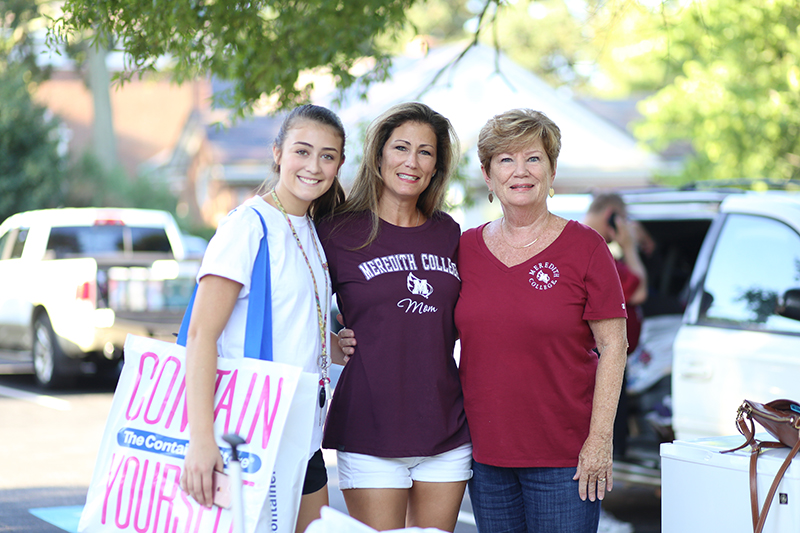Parents and Families on Move in Day