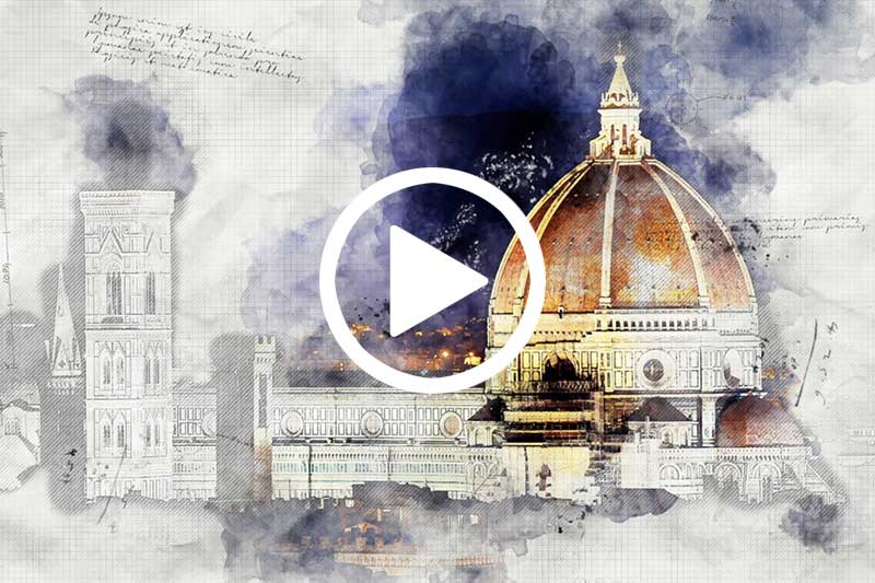 Click image to watch video explaining How Was Geometry Used to Build Il Duomo in modal