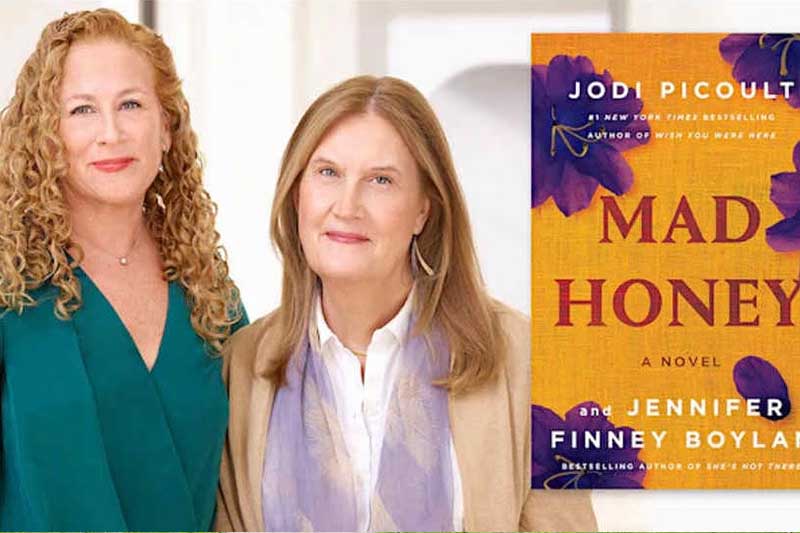 Authors Jodi Picoult and Jennifer Finney Boylan.