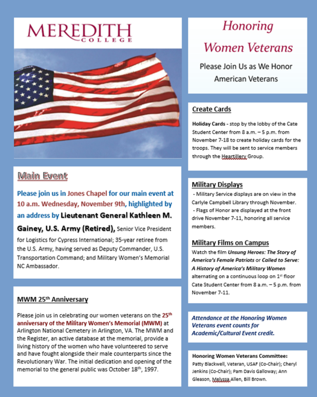Honoring Women Veterans