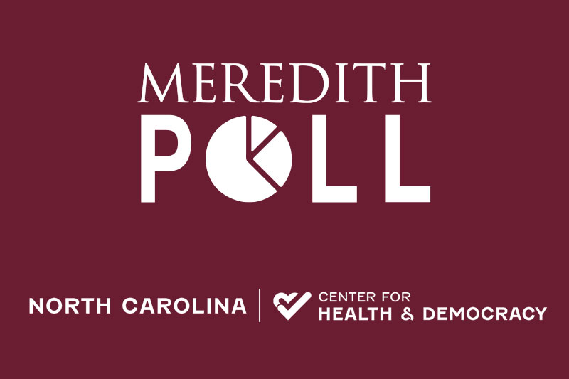 Meredith Poll and North Carolina Center for Health & Democracy combined logo