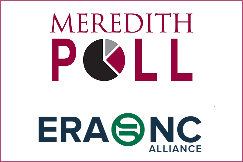 Meredith Poll logo with the Era NC Alliance logo.